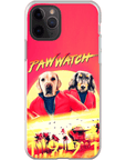 'Paw Watch 1991' Personalized 2 Pet Phone Case
