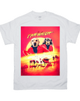 'Paw Watch' Personalized 2 Pet T-Shirt