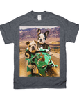 'Kawadawgi Riders' Personalized 2 Pet T-Shirt