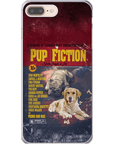 'Pup Fiction' Personalized 2 Pet Phone Case