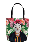 'Frida Doggo' Personalized Tote Bag