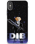 'Dog in Black' Personalized Phone Case