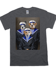 'The Sailors' Personalized 3 Pet T-Shirt