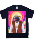 'The Hippie (Male)' Personalized Pet T-Shirt