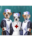 'The Nurses' Personalized 3 Pet Poster