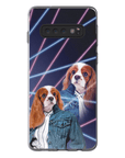 '1980s Lazer Portrait (Female)' Personalized Pet Phone Case