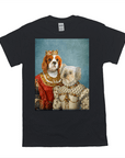 'Queen And Princess' Personalized 2 Pet T-Shirt