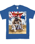 'The Sumo Wrestler' Personalized Pet T-Shirt