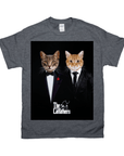 'The Catfathers' Personalized 2 Pet T-Shirt