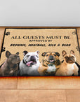 Doggovinci Personalized Doormat