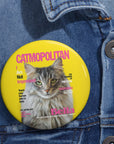 Catmopolitan Custom Pin