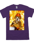 'The Firefighter' Personalized Pet T-Shirt