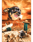 'Mexican Desert' Personalized Pet Posters