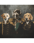 'The Brigade' Personalized 3 Pet Puzzle