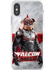 'Falcon Doggo' Personalized Phone Case