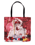 'Cincinnati Red Doggos' Personalized Tote Bag