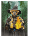 'The Wizard' Personalized Pet Blanket