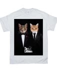 'The Catfathers' Personalized 2 Pet T-Shirt