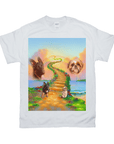 'The Rainbow Bridge 2 Pet' Personalized 2 Pet T-Shirt