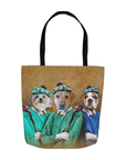 'The Golfers' Personalized 3 Pet Tote Bag