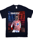 'Croatia Doggos Soccer' Personalized Pet T-Shirt