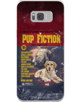 'Pup Fiction' Personalized 2 Pet Phone Case
