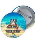 Top Paw Custom Pin ( 1 - 2 Pets)
