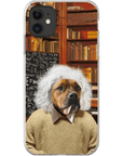 'Albert Pawstein' Personalized Phone Case