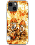 'The Firefighters' Personalized 2 Pet Phone Case