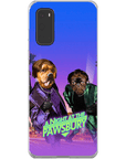 'A Night at the Pawsbury' Personalized 2 Pet Phone Case