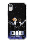 'Dogs in Black' Personalized 2 Pet Phone Case