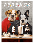 'Furends' Personalized 2 Pet Poster