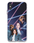 '1980s Lazer Portrait Pet(Male)/Human(Female)' Personalized Phone Case