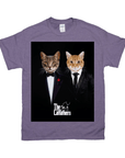 'The Catfathers' Personalized 2 Pet T-Shirt