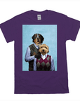 'Step Doggo & Doggette' Personalized 2 Pet T-Shirt