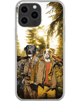 'The Hunters' Personalized 2 Pet Phone Case