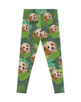 Custom Leggings (Leafy Green: 1-4 Pets)