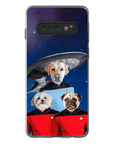 'Doggo-Trek' Personalized 3 Pet Phone Case