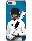 'The Cricket Player' Personalized Phone Case