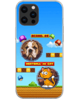 Retro Video Game Personalized Pet Phone Case