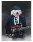 'AC/Doggo' Personalized Pet Blanket