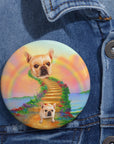 The Rainbow Bridge ( 1 - 3 Pets) Custom Pin