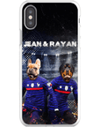 'France Doggos' Personalized 2 Pet Phone Case