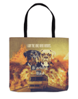 'Barking Bad' Personalized 2 Pet Tote Bag