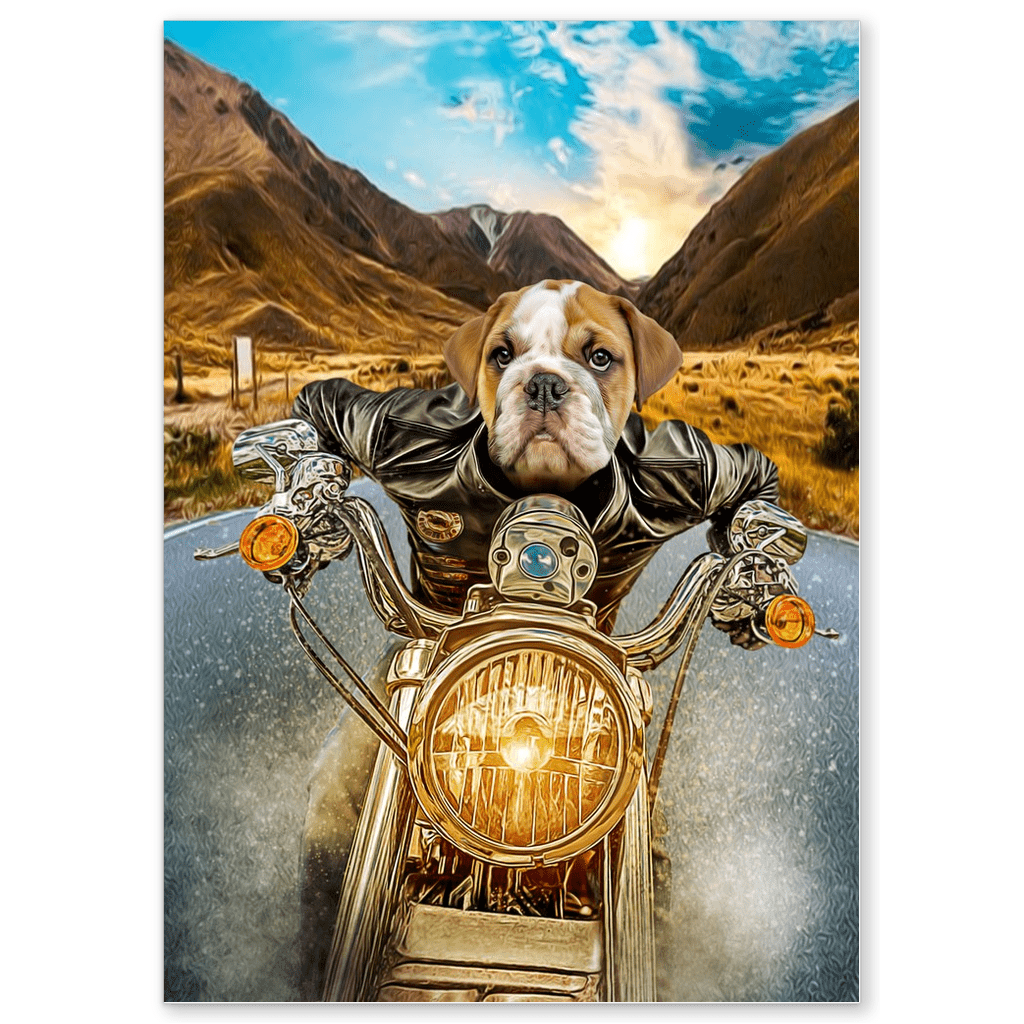 Harley Wooferson' Personalized Pet Poster – doggovinci