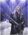 'The Rocker' Personalized Pet Puzzle