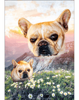 'Majestic Mountain Valley' Personalized Posters