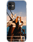 'Titanic Doggos' Personalized 2 Pet Phone Case