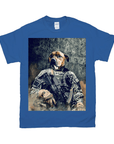 'The Army Veteran' Personalized Pet T-Shirt