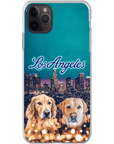 'Doggos of Los Angeles' Personalized 2 Pet Phone Case